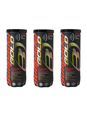 Bullpadel Gold - 3 sleeves