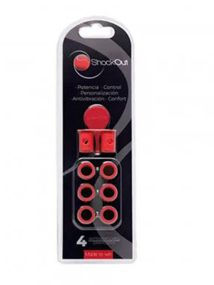 ShockOut dempers (rood)