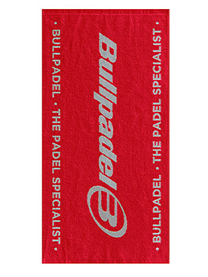 Bullpadel handdoek (rood)