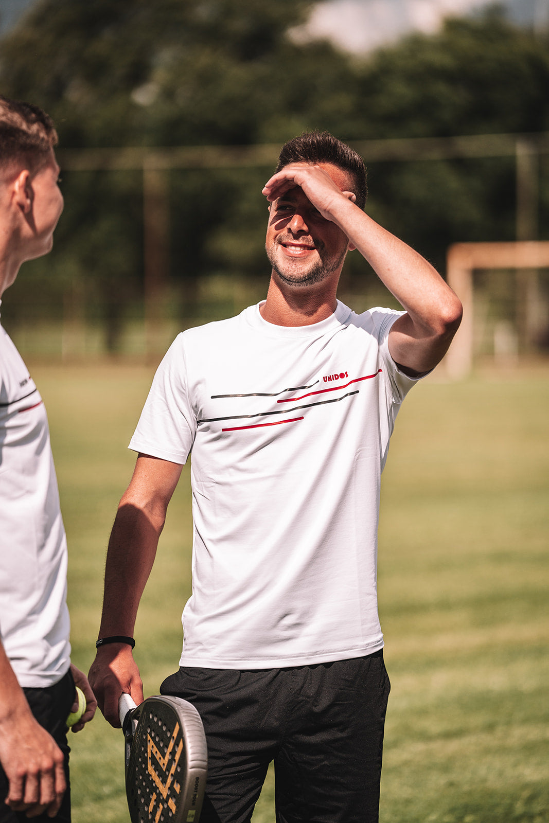 Chemise Unidos "Rayée" blanc