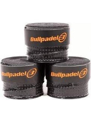 Bullpadel overgrip (zwart) / 3 stuks