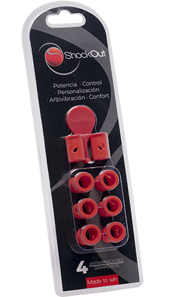 Amortisseurs ShockOut (rouges)