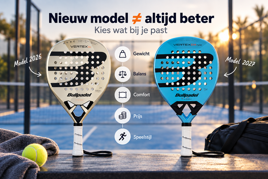 Nieuw padelracket kopen? Waarom het nieuwste model niet altijd beter is 🎾