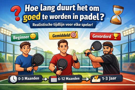 Hoe lang duurt het om goed te worden in padel? 🎾