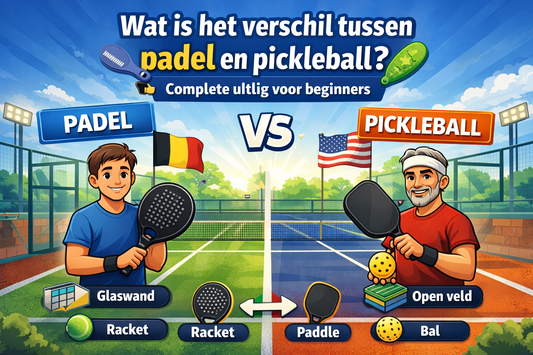 Wat is het verschil tussen padel en pickleball? 🎾🥒