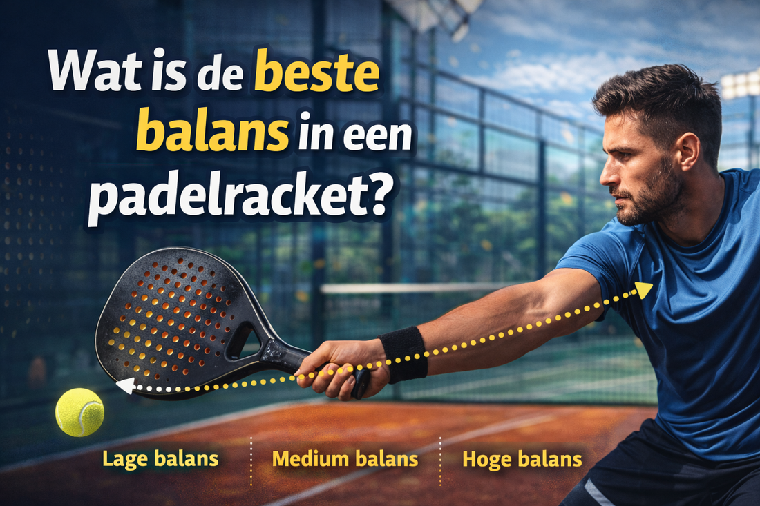 Wat is de beste balans in een padelracket? 🎾