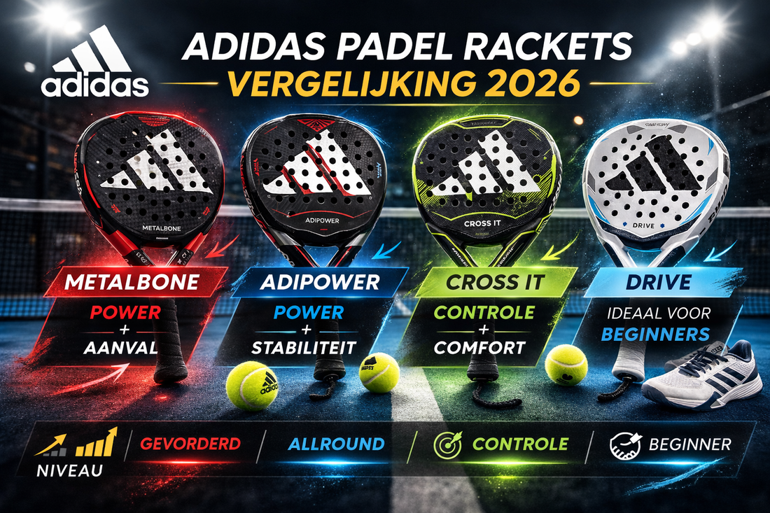 Adidas padel rackets vergelijking (2026) – Welke past bij jou?