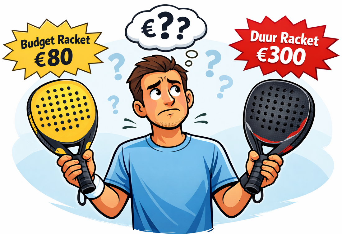 Is een padelracket van 300 euro het waard?