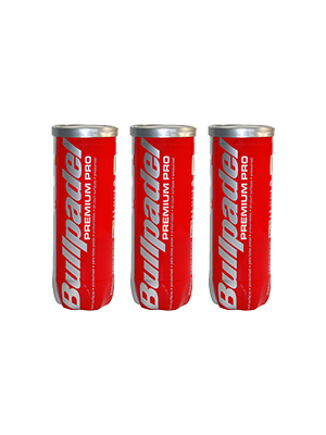 Bullpadel Premium Pro - 3 sleeves