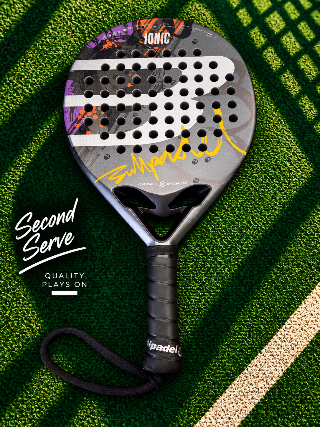 Tweedehands Bullpadel Ionic control : VERKOCHT!