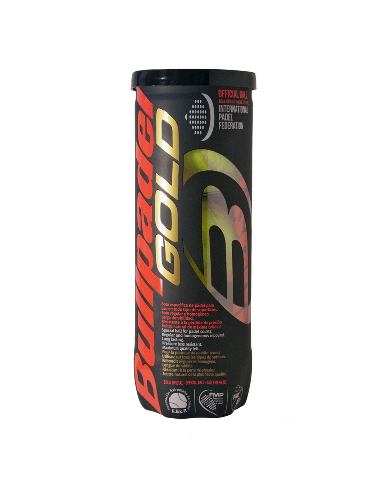 Bullpadel Gold - 1 koker