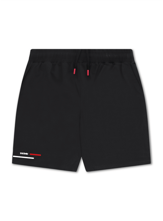 Unidos shorts "Gestreept" zwart
